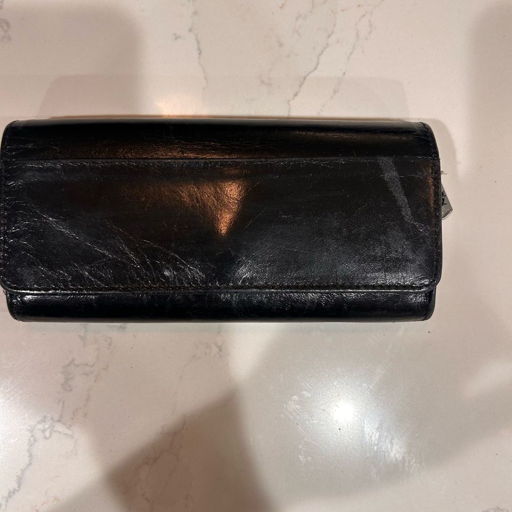 HOBO Black Wallet Premium Leather Craftsmanship
